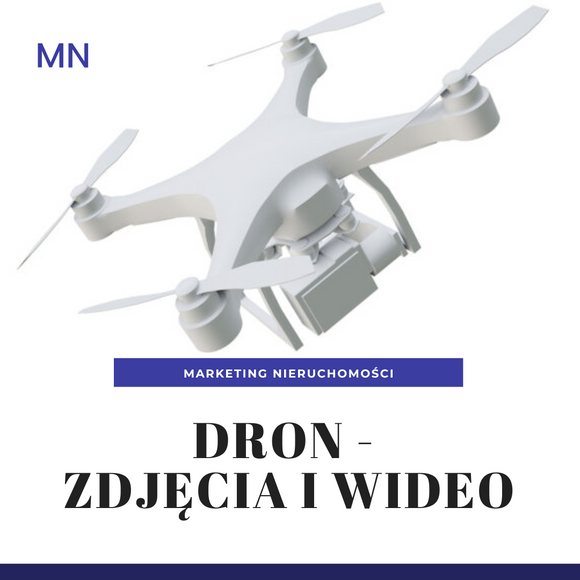 DRON - sesja foto lub video